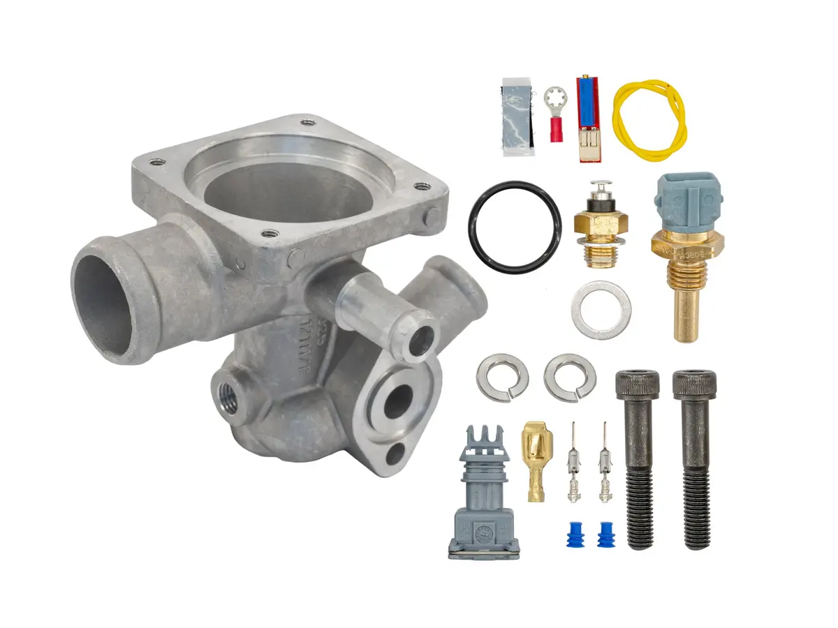 Lower Thermostat Housing - Aluminum [2Wd & Syncro] 1