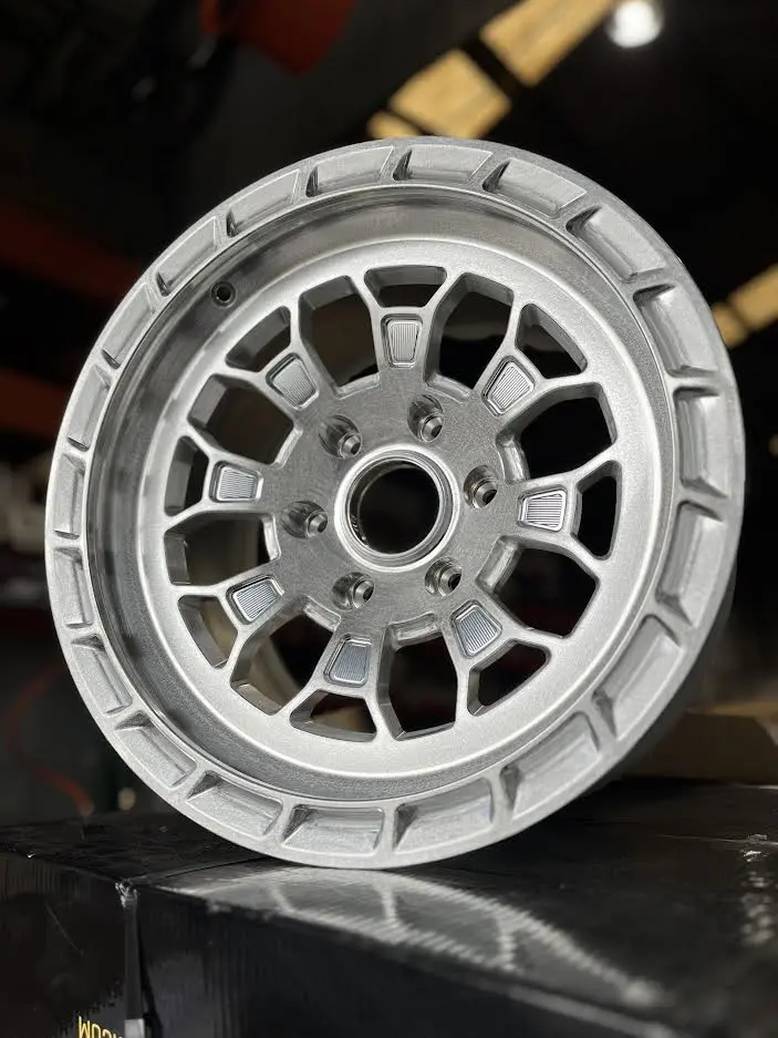 Kg1 Forged Ko220b Rush 17X9.0 6X5.5 Raw Etched Aluminum 1