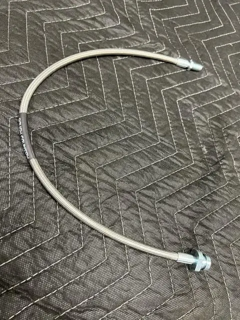 1996-04 Toyota Tacoma Extended Stainless Steel Rear Brake Line (22In) Rough Country- Pt# 89721A (Peg) 1