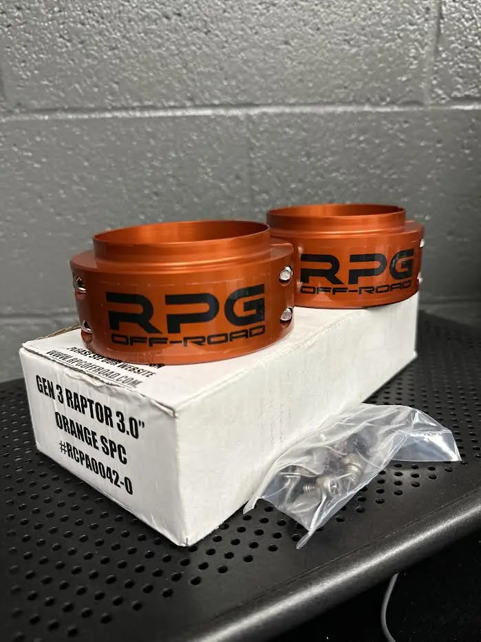 Rpg Off-Road Coil Spring Perch Collar Kit 3" Gen 3 Ford Raptor 2021-2023 - Pt# Rcpa0042-0 (B1) 1