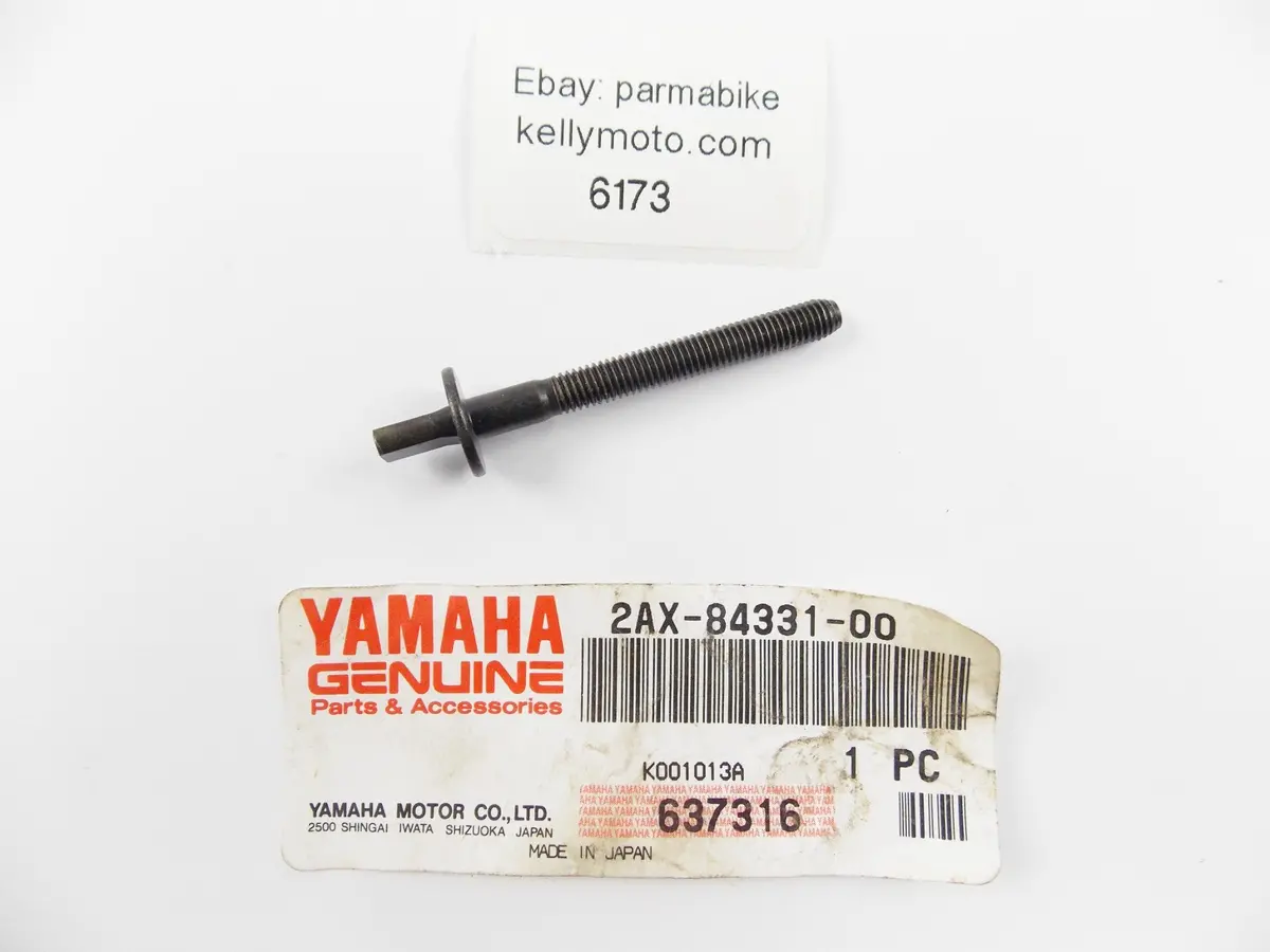 Oem Yamaha 1986 Fz600 1987-1990 Fzr600  Fzr1000 Screw Rim Adjusting 2Ax-84331-00 1