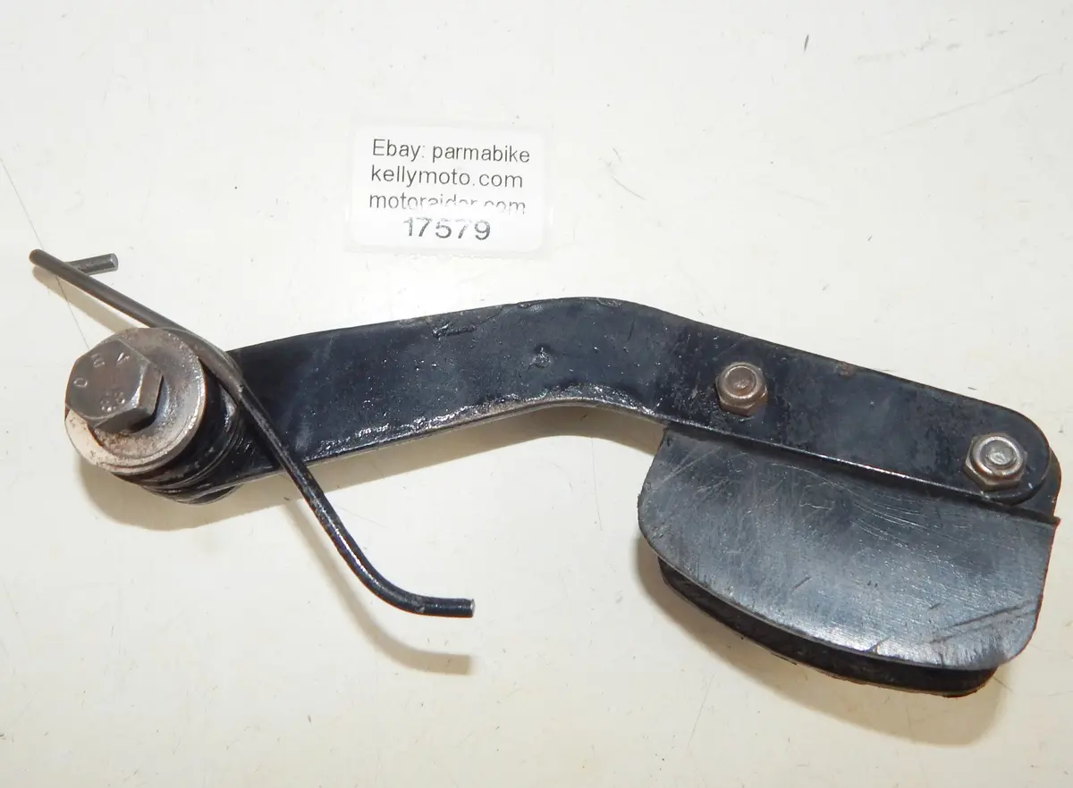 1970'S Fantic Motor 125 Trial Rear Swing Arm Chain Guide Tensioner Vintage Italy 1