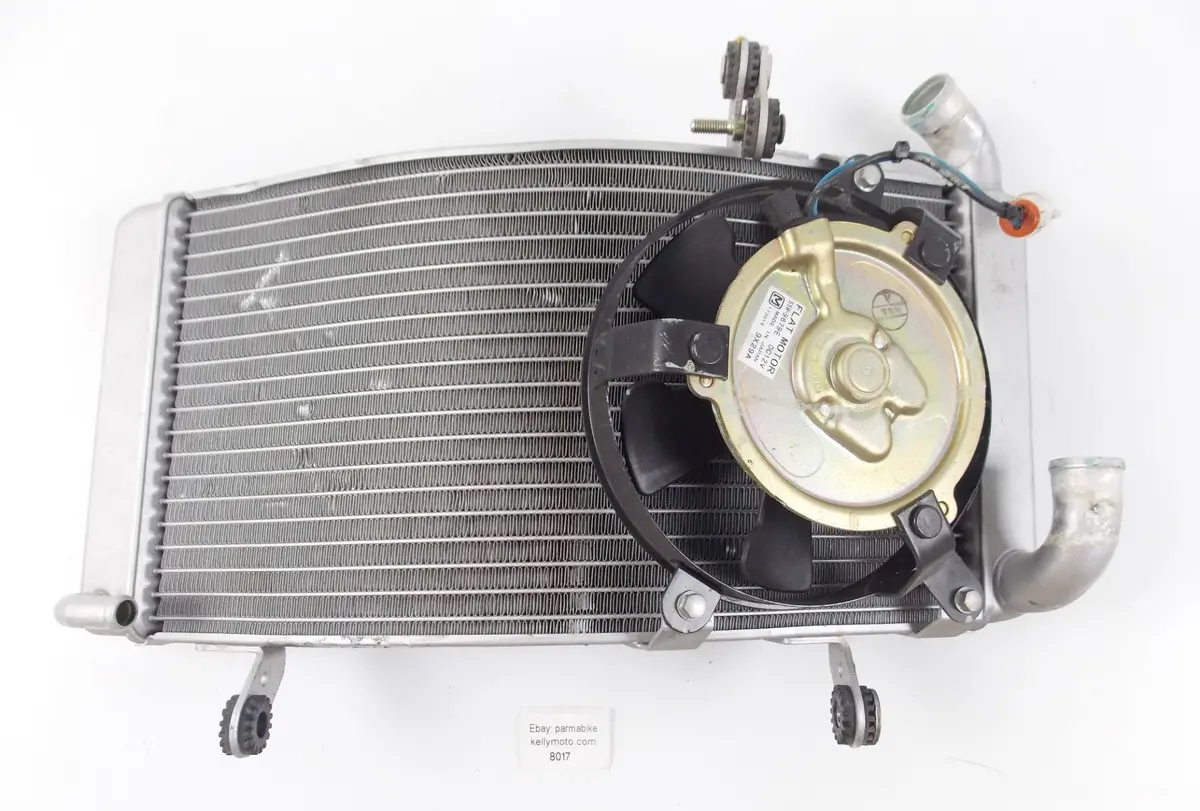 Oem 1998 Ducati 748 Cooling System Radiator + Fan 1