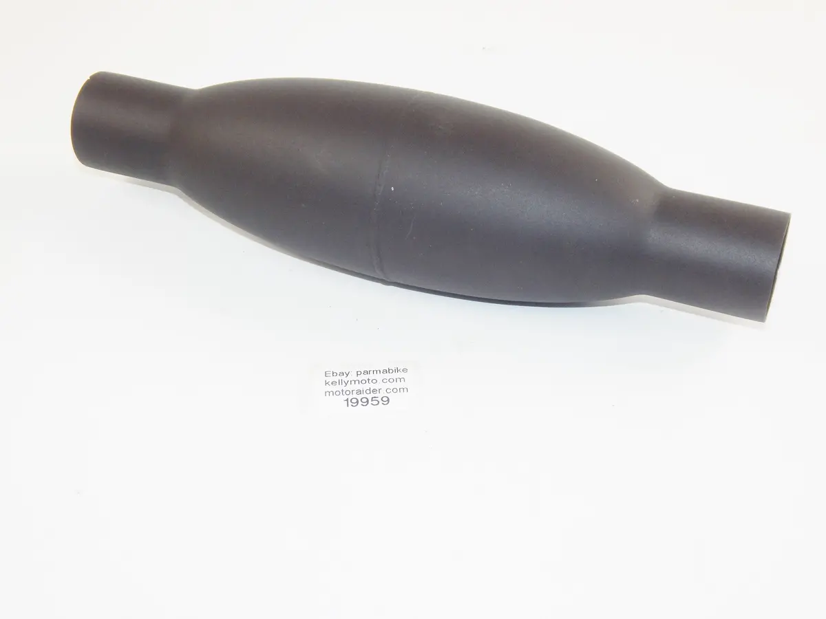 '70S Husqvarna Cr 250 360 400 Silencer Muffler Exhaust Pipe Hand Grenade Vintage 1