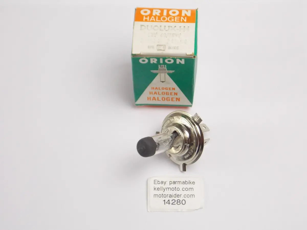 Orion Halogen Duolux - H4 12V 60/55W Motorcycles Automotive Headlight 1