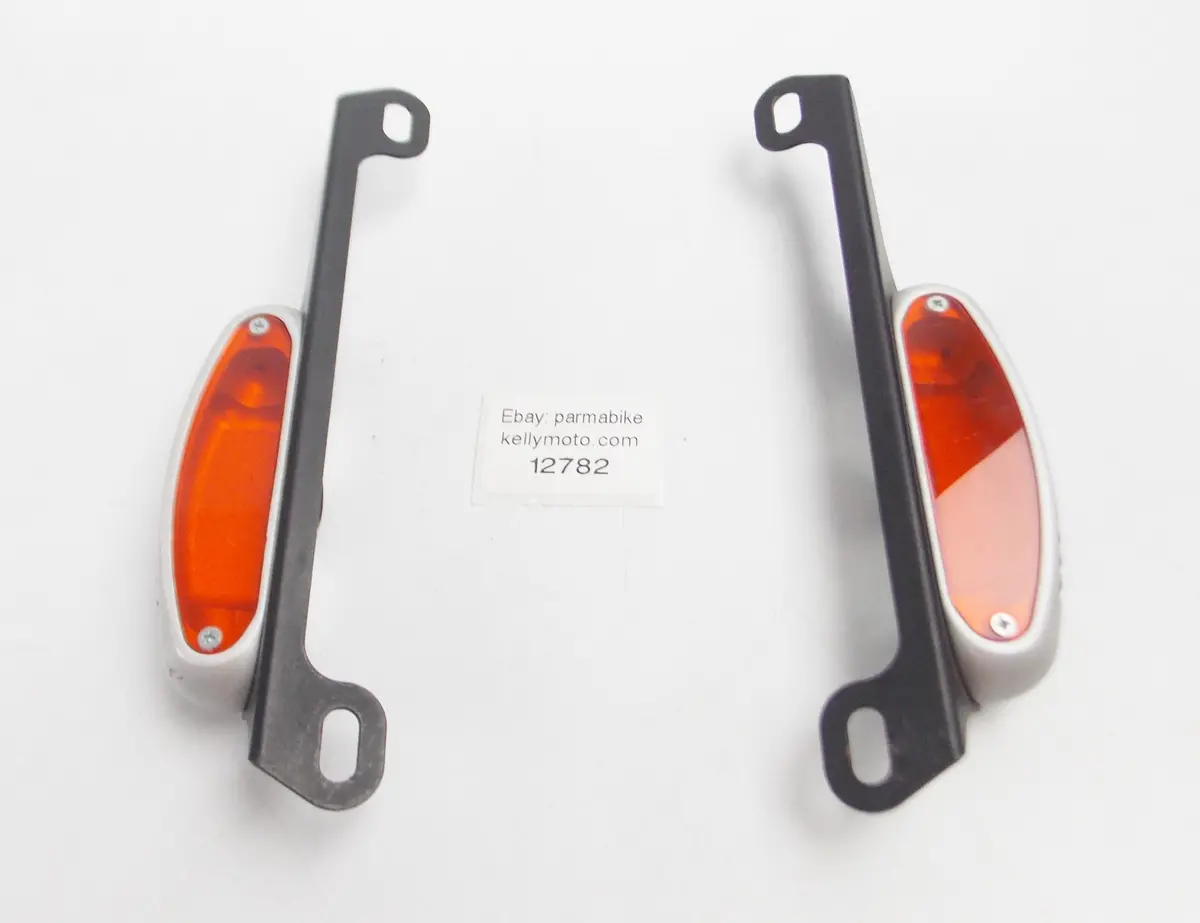 De Pretto Moto Honda Hornet Blinker Turn Signal Flashers Silver Alloy R-Au460h/A 1