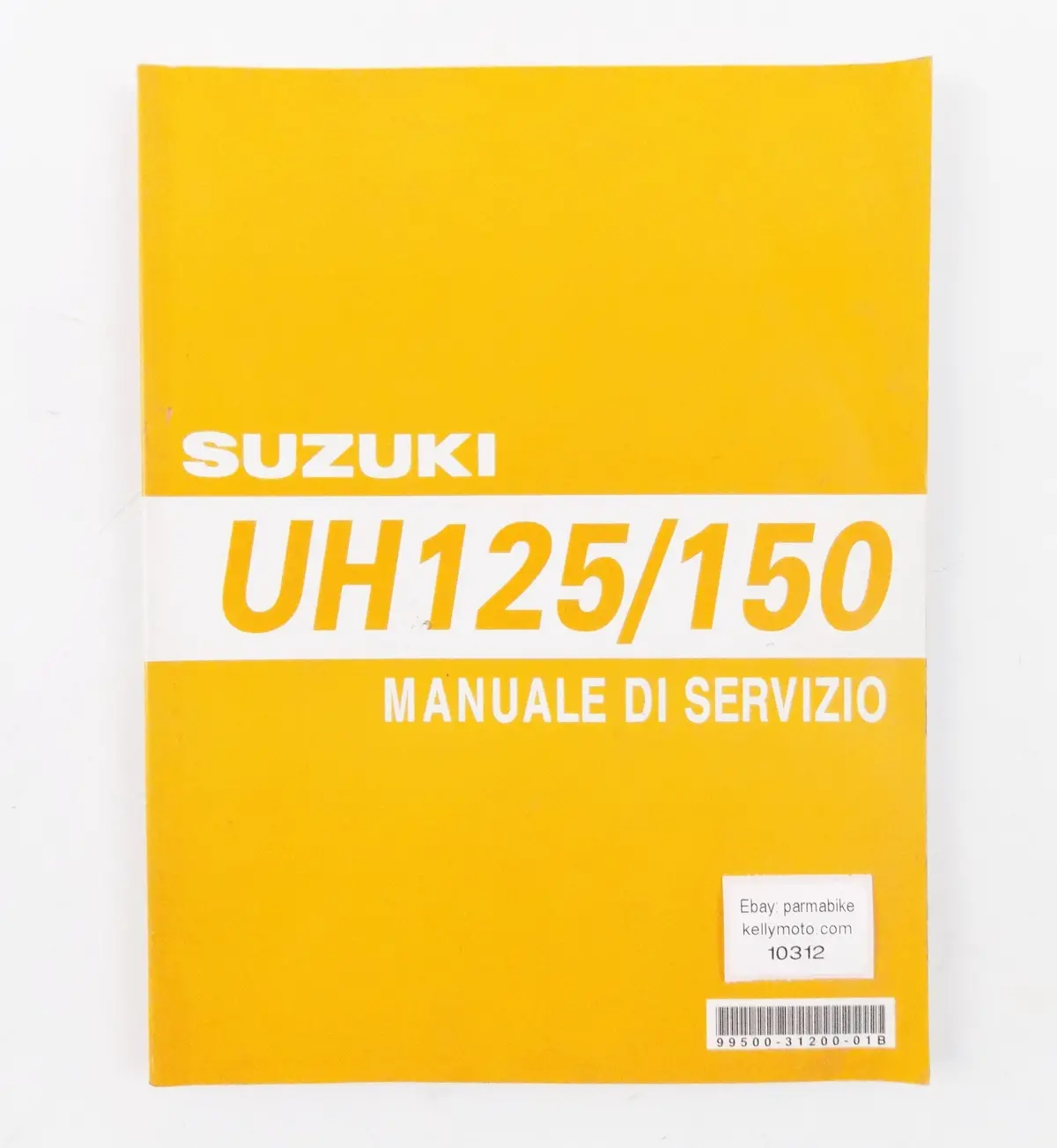 Suzuki Scooter Uh125/150 Service Manual Repair Book Italian 99500-31200-01B 1