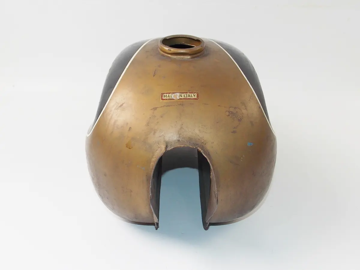 1960 J-Be Buccaneer 200 Sachs Fuel Gas Petrol Tank Brown Black 1
