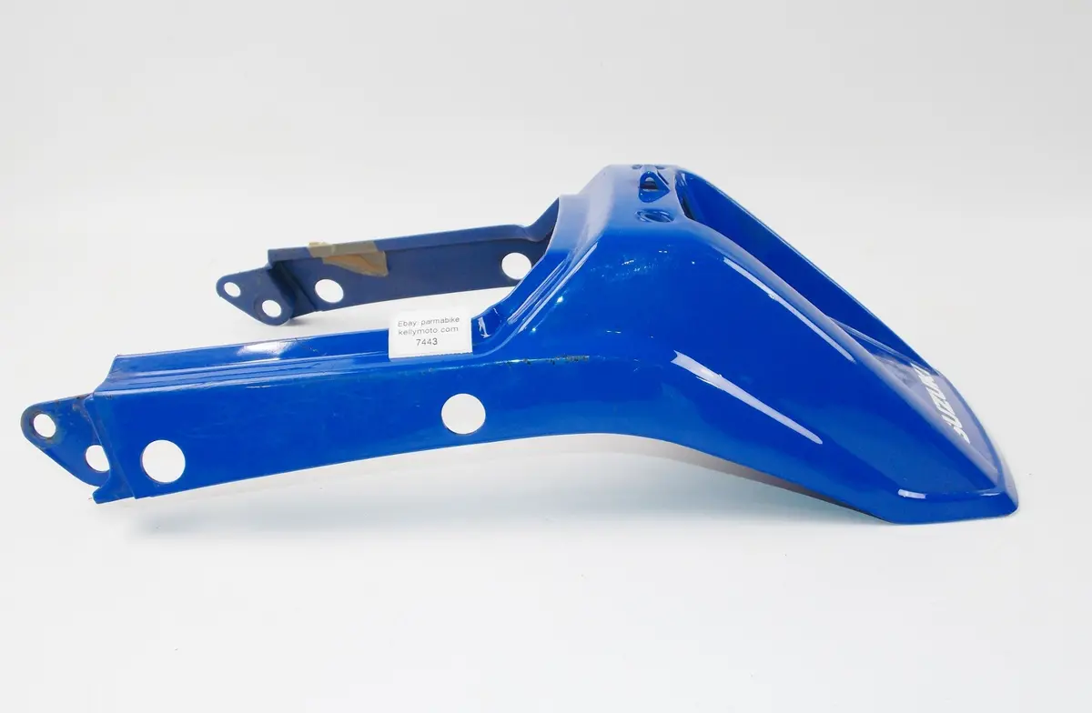 Oem 1988-1990 Suzuki Dr750 Dr800 "Big" Rear Fender Mudguard Blue 63113-44B0 1