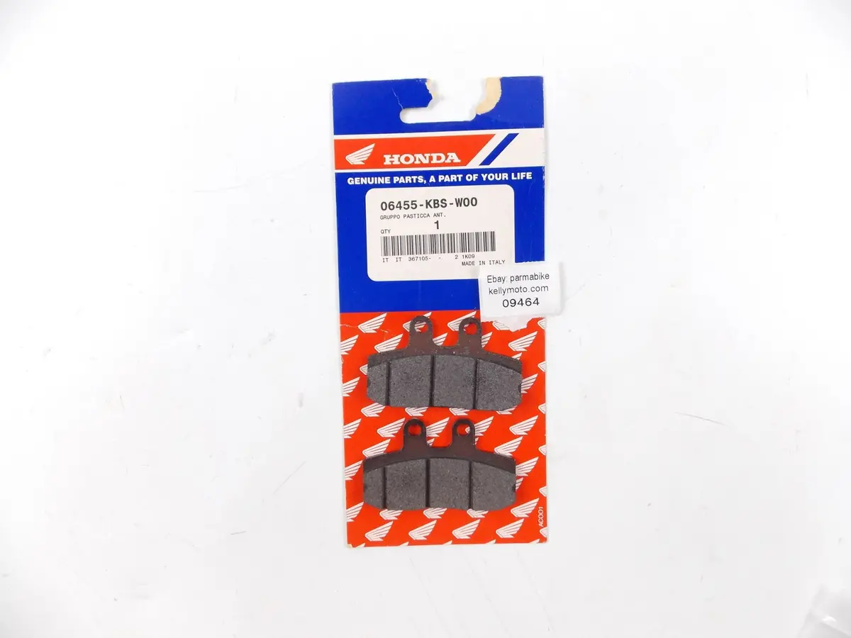 Nos Oem Honda 1997-1999 Rebel 125/250 Front Wheel Brake Pads Set 06455-Kbs-W00 1