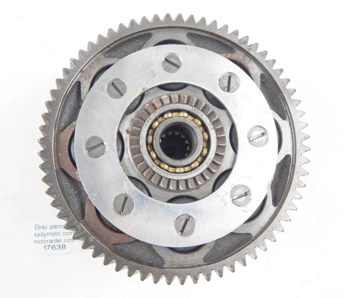 1970'S Sachs 7 Speed Motor Engine Clutch Assy Basket Disc Vintage 1