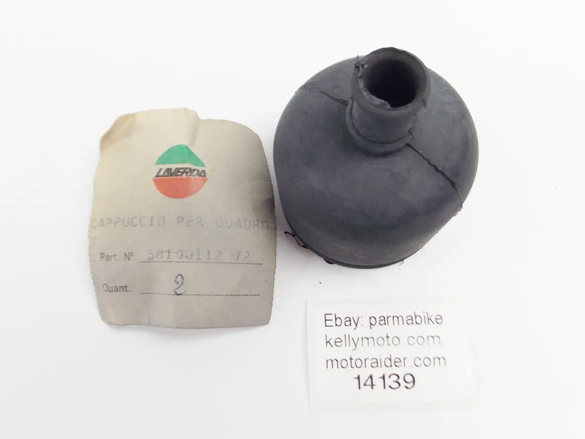 Oem Laverda Ignition Swtich Rubber Cover Boot Protection 58100112-72 58-100-112 1