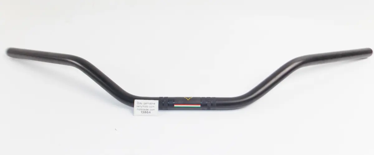 Motorcycle Handlebar Width=31 1/4" D=7/8" (22Mm) Black Trial Enduro Dirt Track 1
