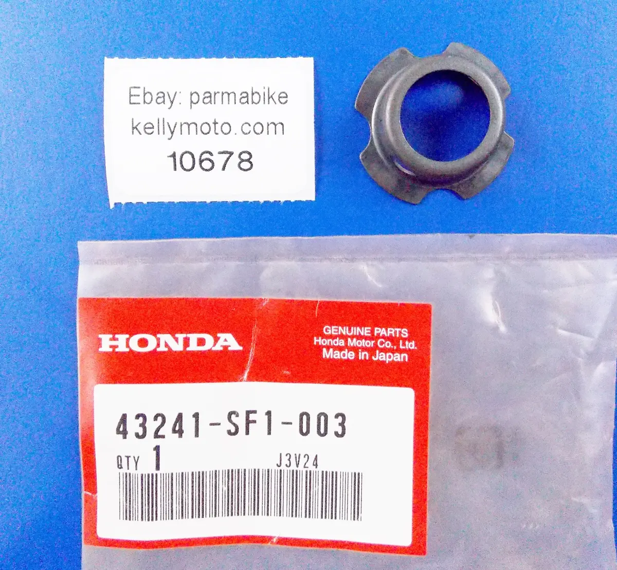 Oem Honda 2001-2007 Nss250 Rear Brake Caliper Guide Spring 43241-Sf1-003 1