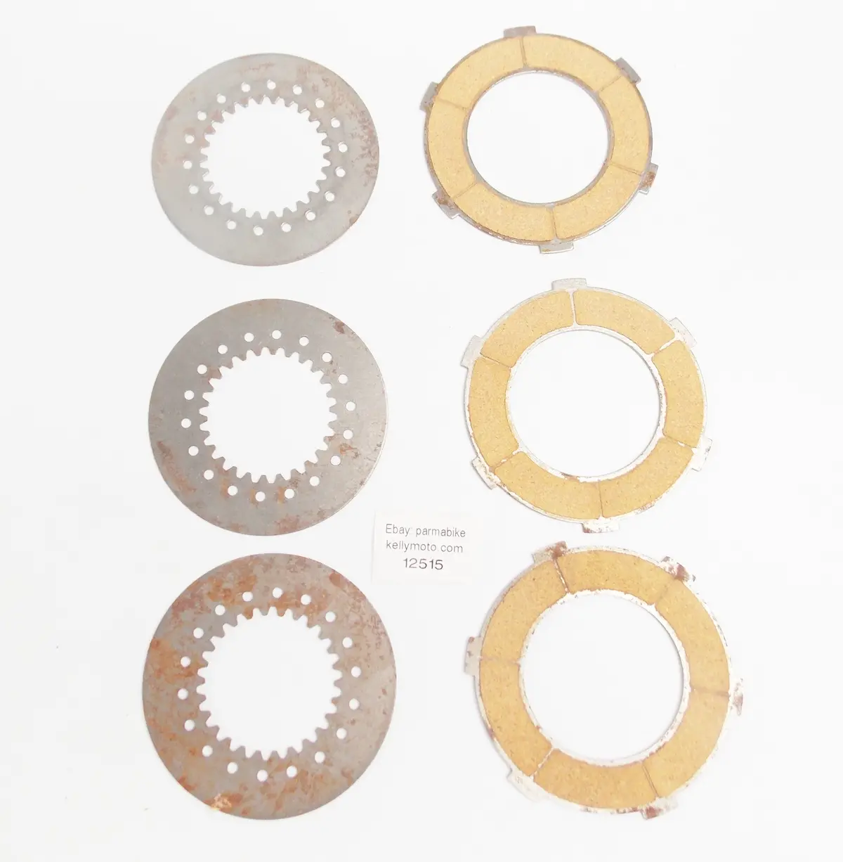 Nos Adige Piaggio Vespa Px 125 Motor Engine Clutch Plate Discs 1