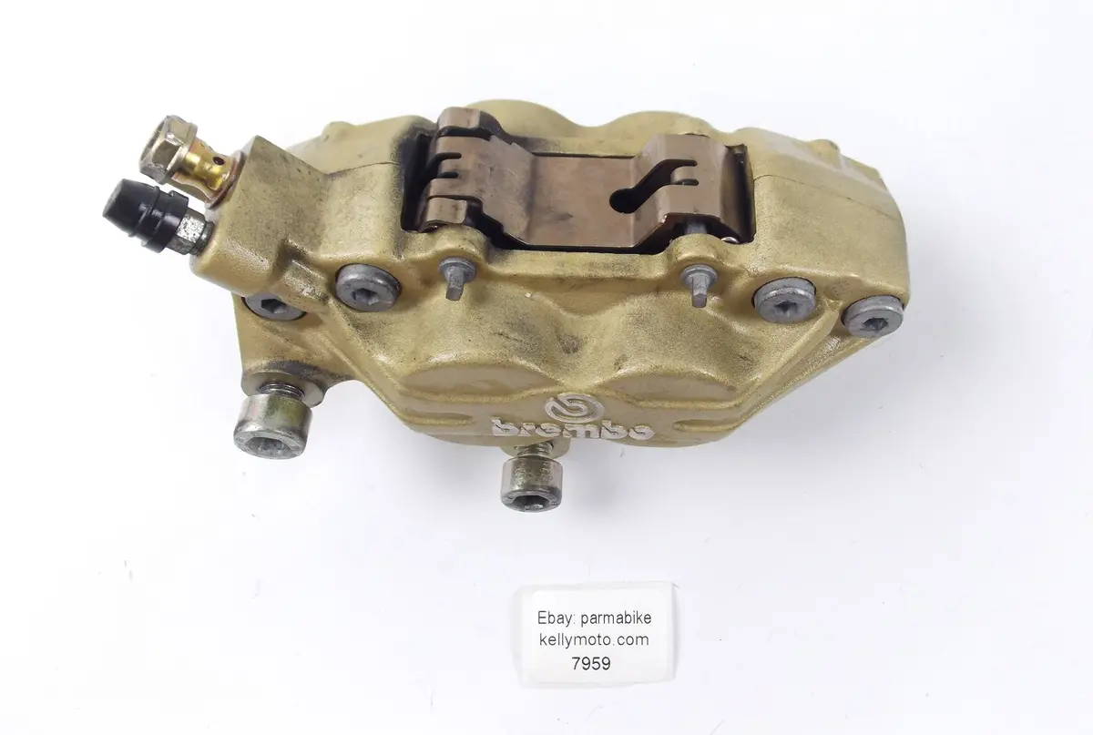 Oem 1998 Ducati 748 Front Wheel Left Brake Caliper Brembo 1
