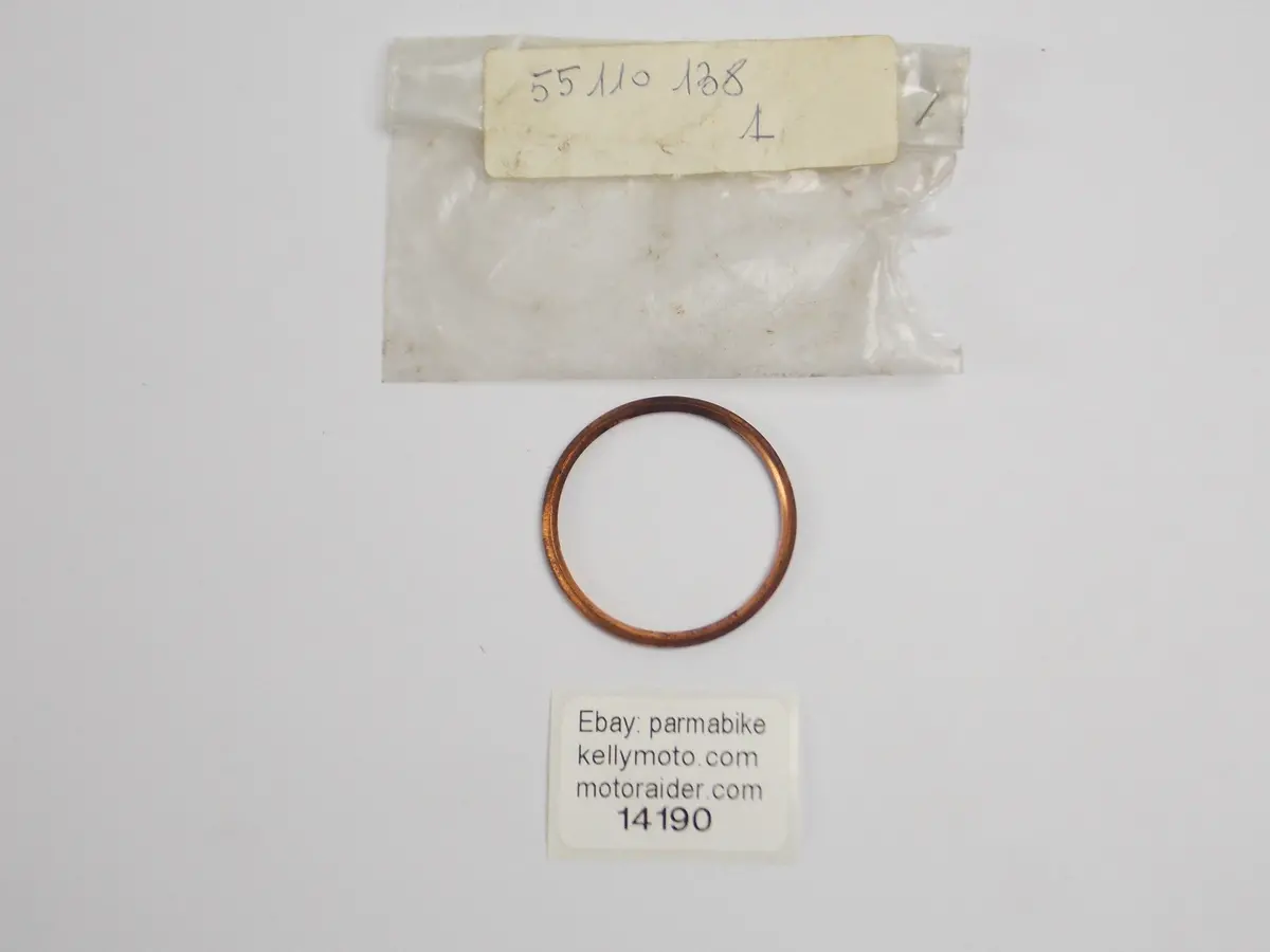 Oem Laverda 350 500 750 Sf Gt 1200 Exhaust Pipe Seal Gasket 55110138 55 110 138 1