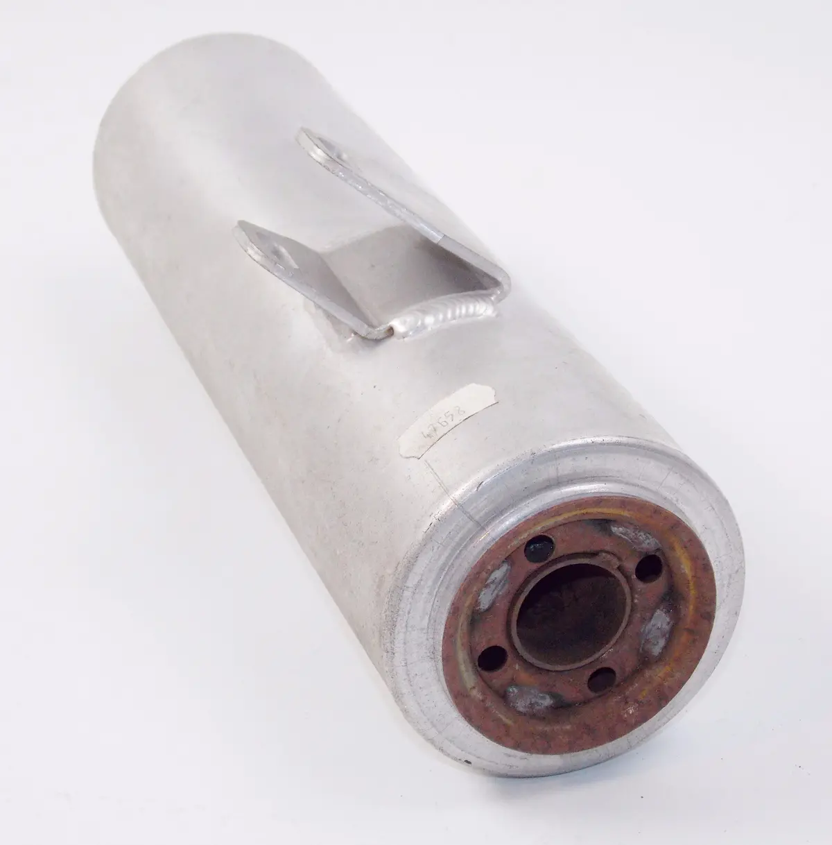 Nos Oem Cagiva Exhaust Silencer Pipe Aluminum 47658 2