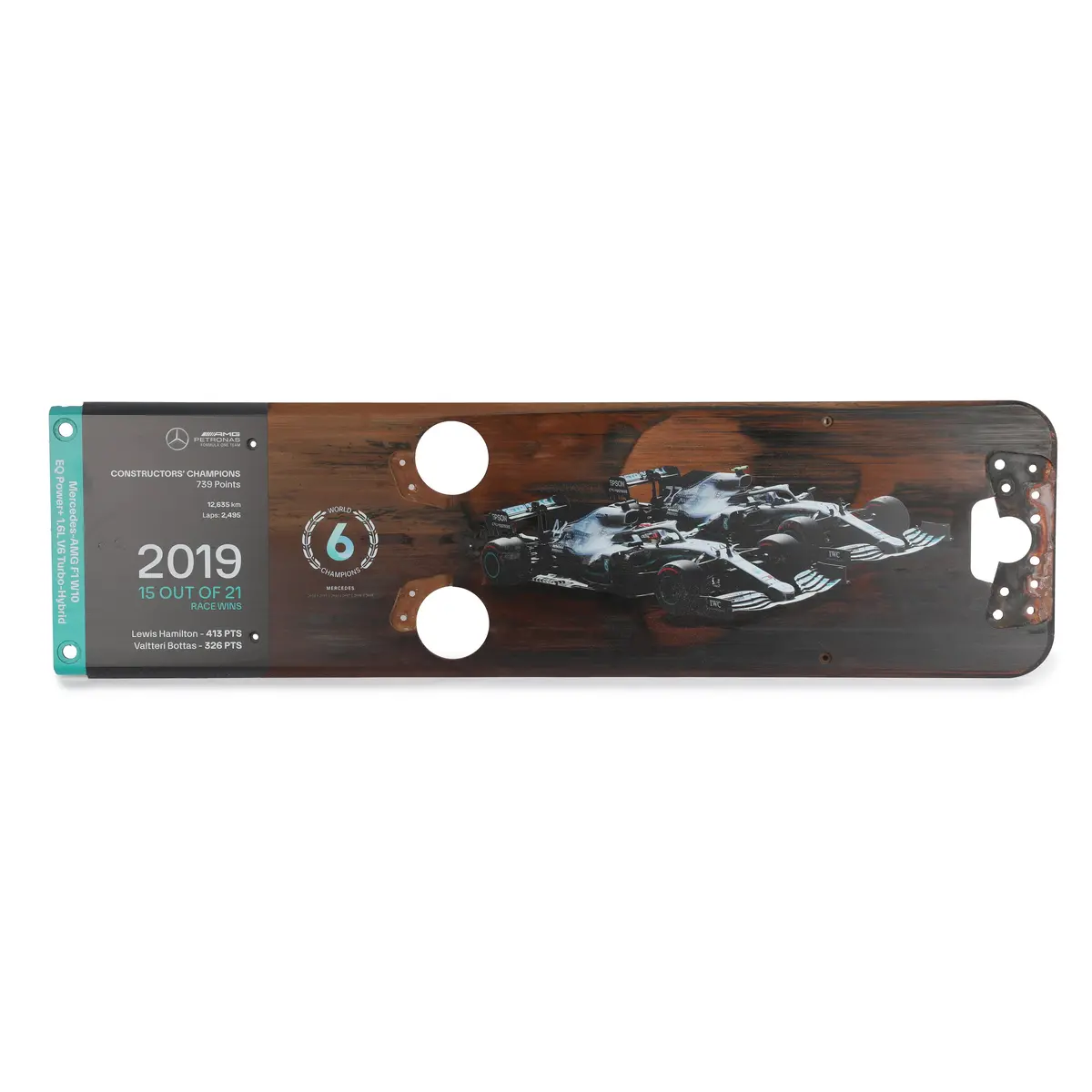 Mercedes-Amg F1 Team 2019 Skid Plank 1