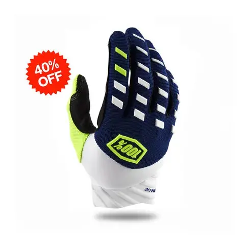 100% Airmatic Motocross Gloves – Blue/White | Off-Road & Mx Gloves Kuwait 1