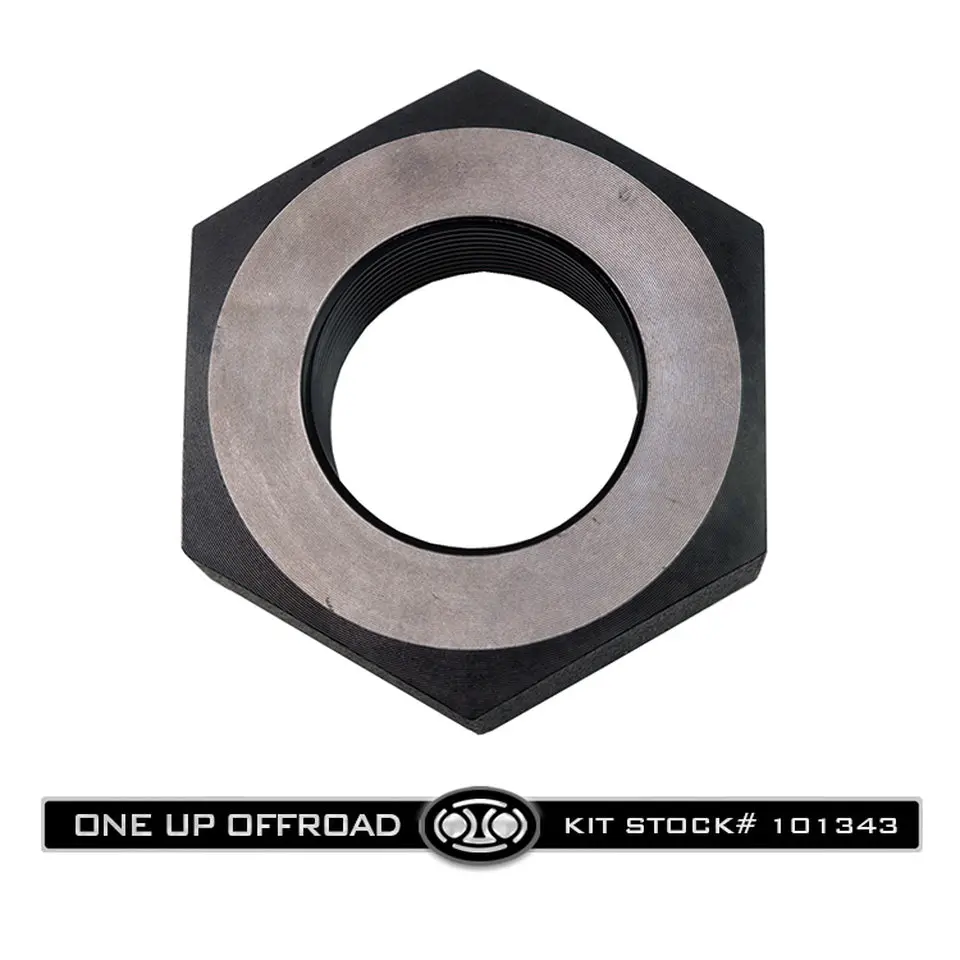 Chromoly Pitman Arm Nut, 2005+ Ford Superduty One Up Offroad - Pt# 101343 (C2) 1