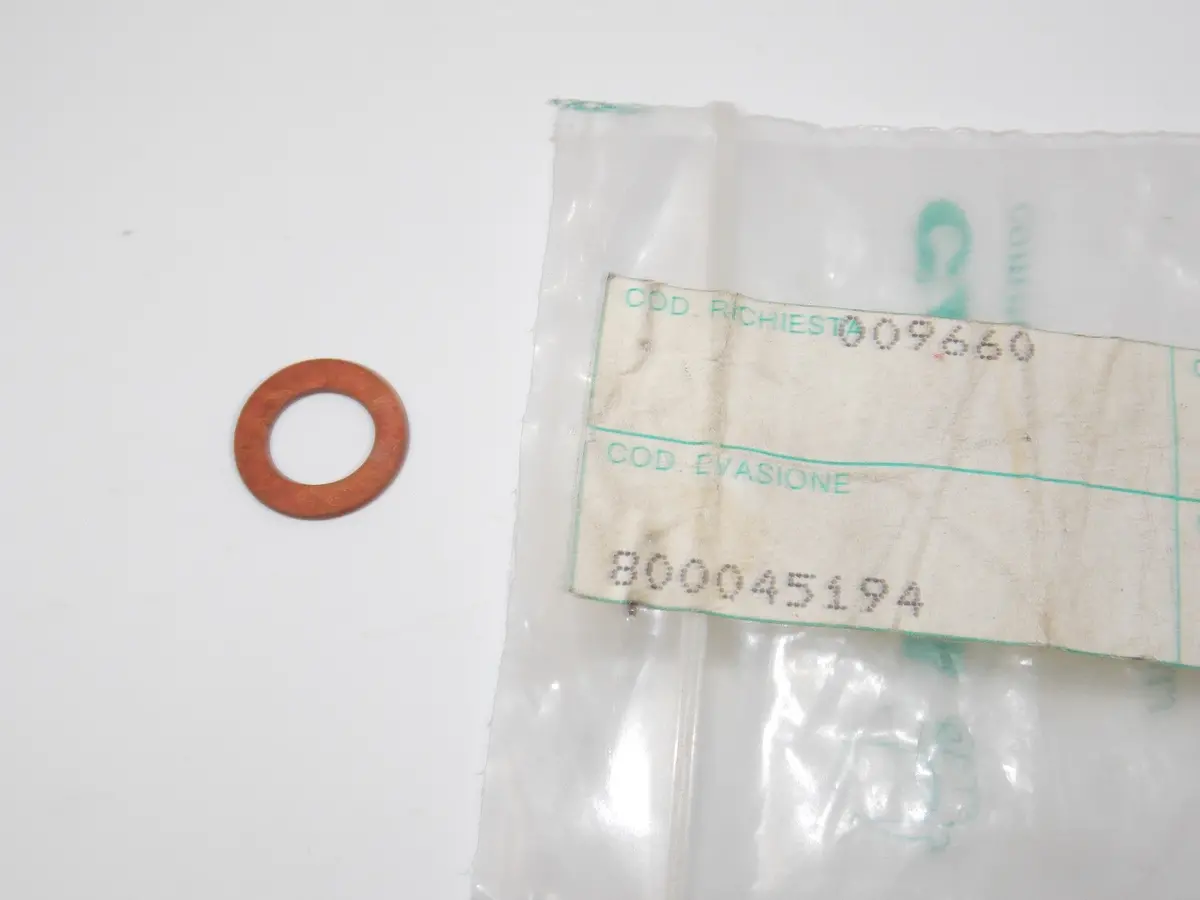 Oem Cagiva Husqvarna 89-90 510 4 Tempi/Te-Tc 510 Cylindrer Head Washer 800045194 1