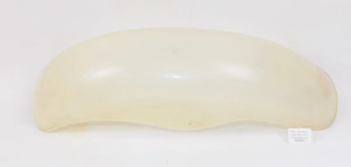 Vintage Motorcycle Cienne Flying Translucent Motocross Rear Fenderl=24 1/2" W=7" 1