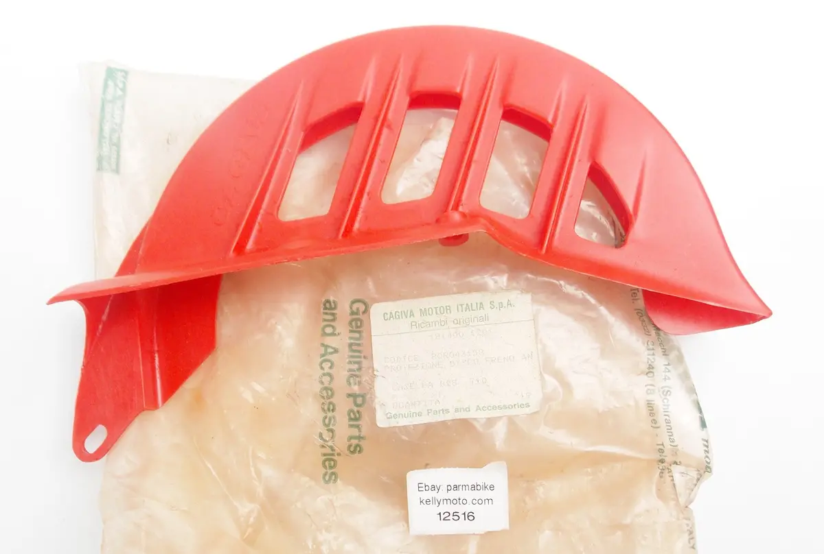 Oem Cagiva Elefant 125 Red Brake Disc Rotor Protection Guard 80R043158 | 43158 1