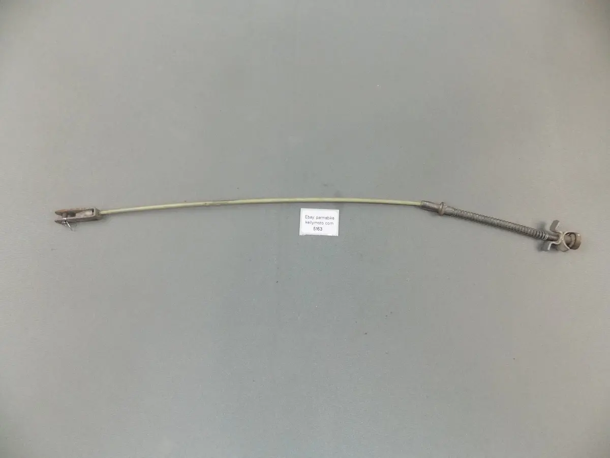 1982 Husqvarna 510 Te Rear Wheel Brake Pedal Connecting Rod Adjuster Cable 1