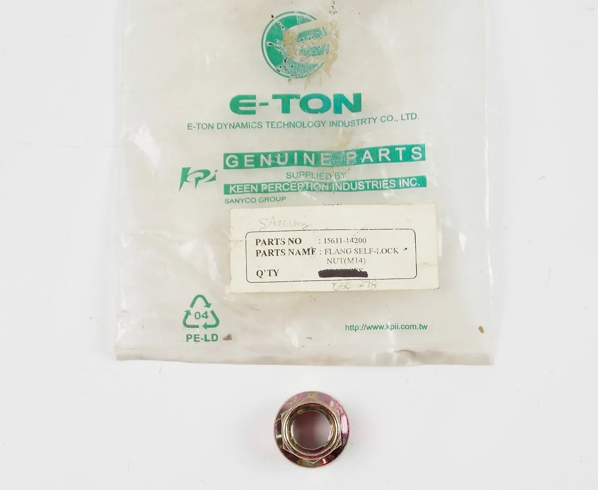E-Ton Impuls/Ligthning/Thunder/Viper Self Lock Nut M14 650278 | 15611-14200 1