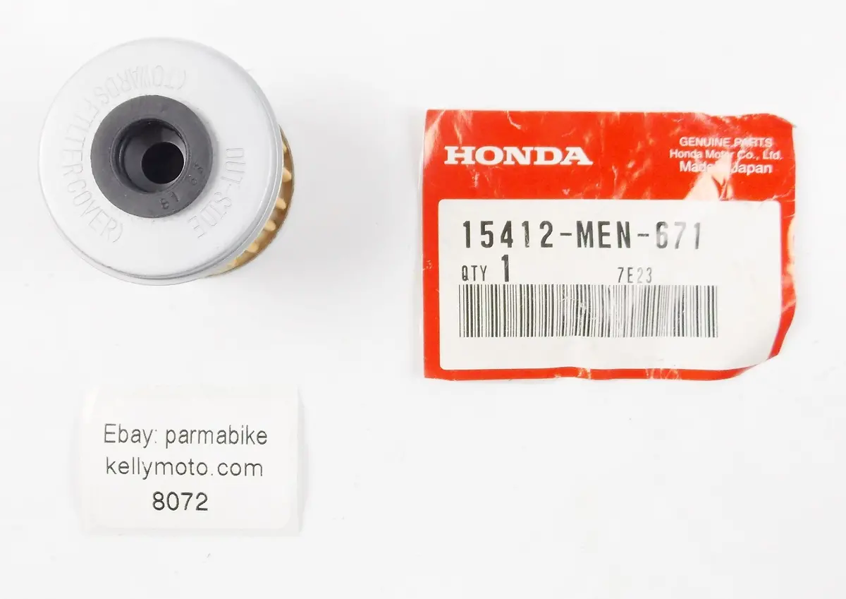 Nos Oem Honda 2004-2009 2012-2014 Trx450 Filter Engine Motor Oil 15412-Men-671 1