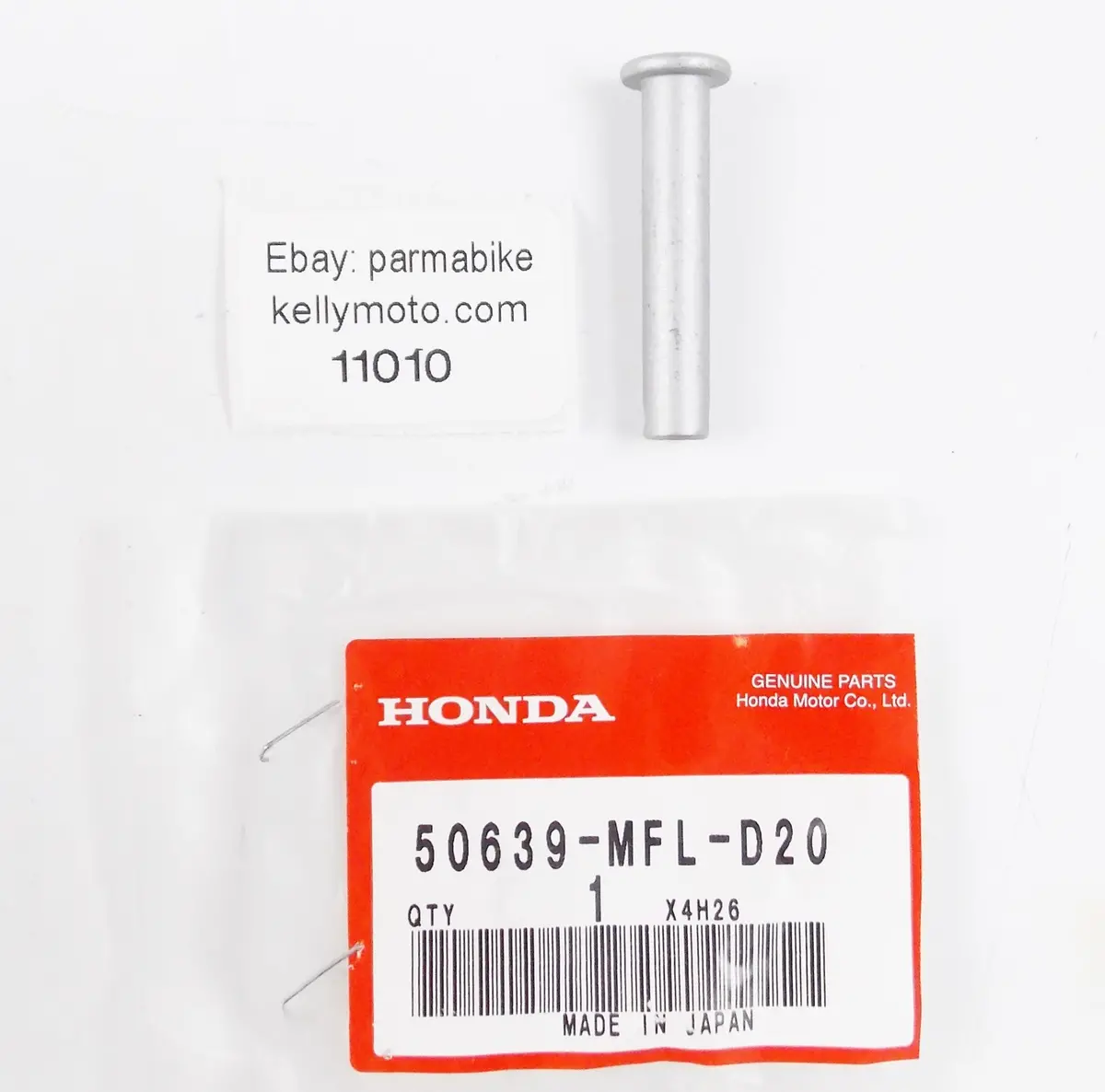 Oem Honda 2016-2019 2018 Cb650 Cb500 Pin Step Bar 50639-Mfl-D20 | 50639Mfld20 1