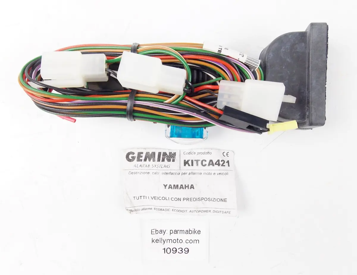 Gemini Kitca421 Security Alarm Anti Theft Cable Interface Yamaha Scooter 1