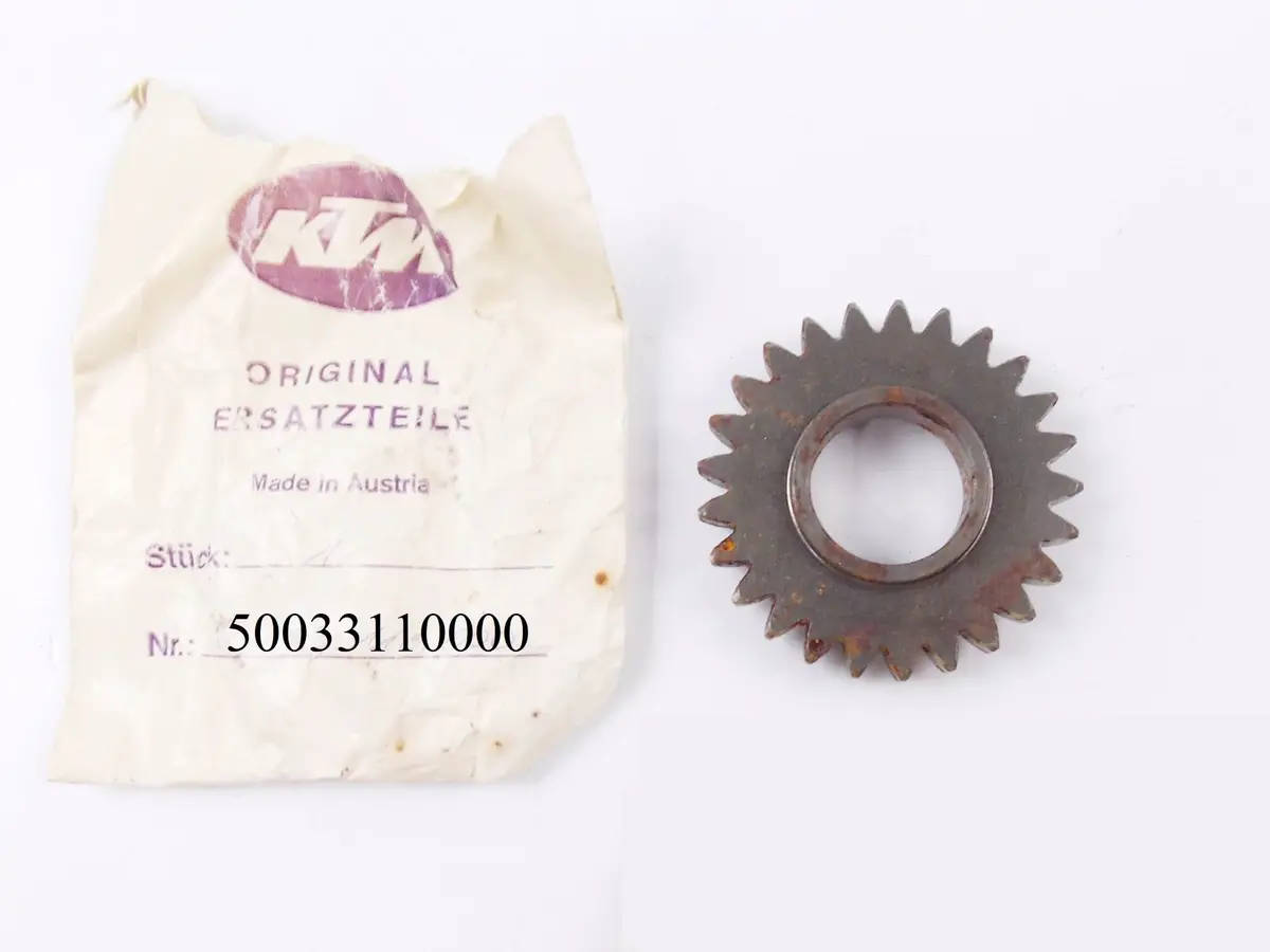 Nos Oem Ktm Motor 125 Rv (Mc) 4Th Gear Mainshaft 25T. Transmission I 50033110000 1