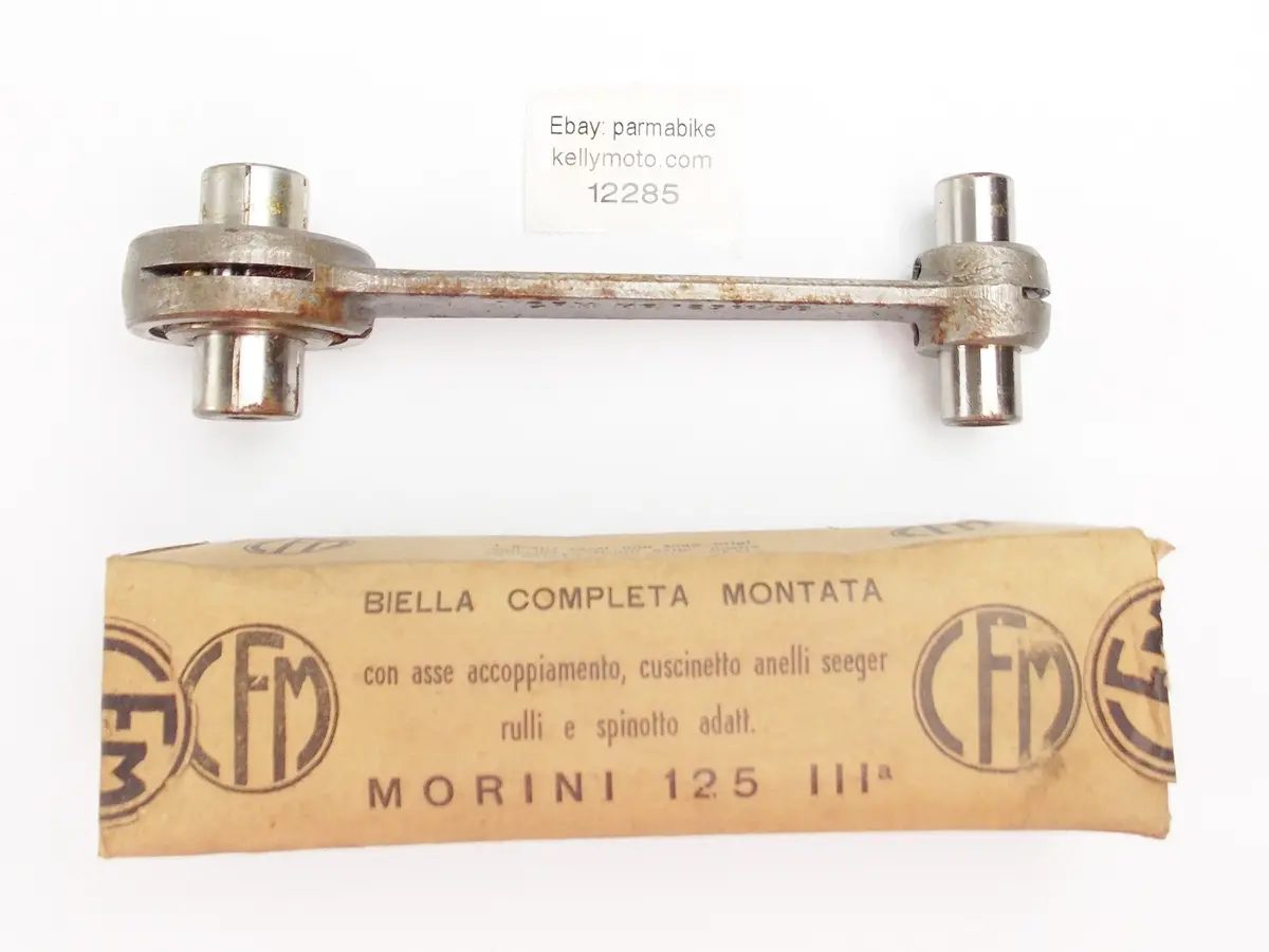 Oem Cfm Connecting Rod+Pins+Bearing Motor Morini 125 Cc/56 Iiia 1