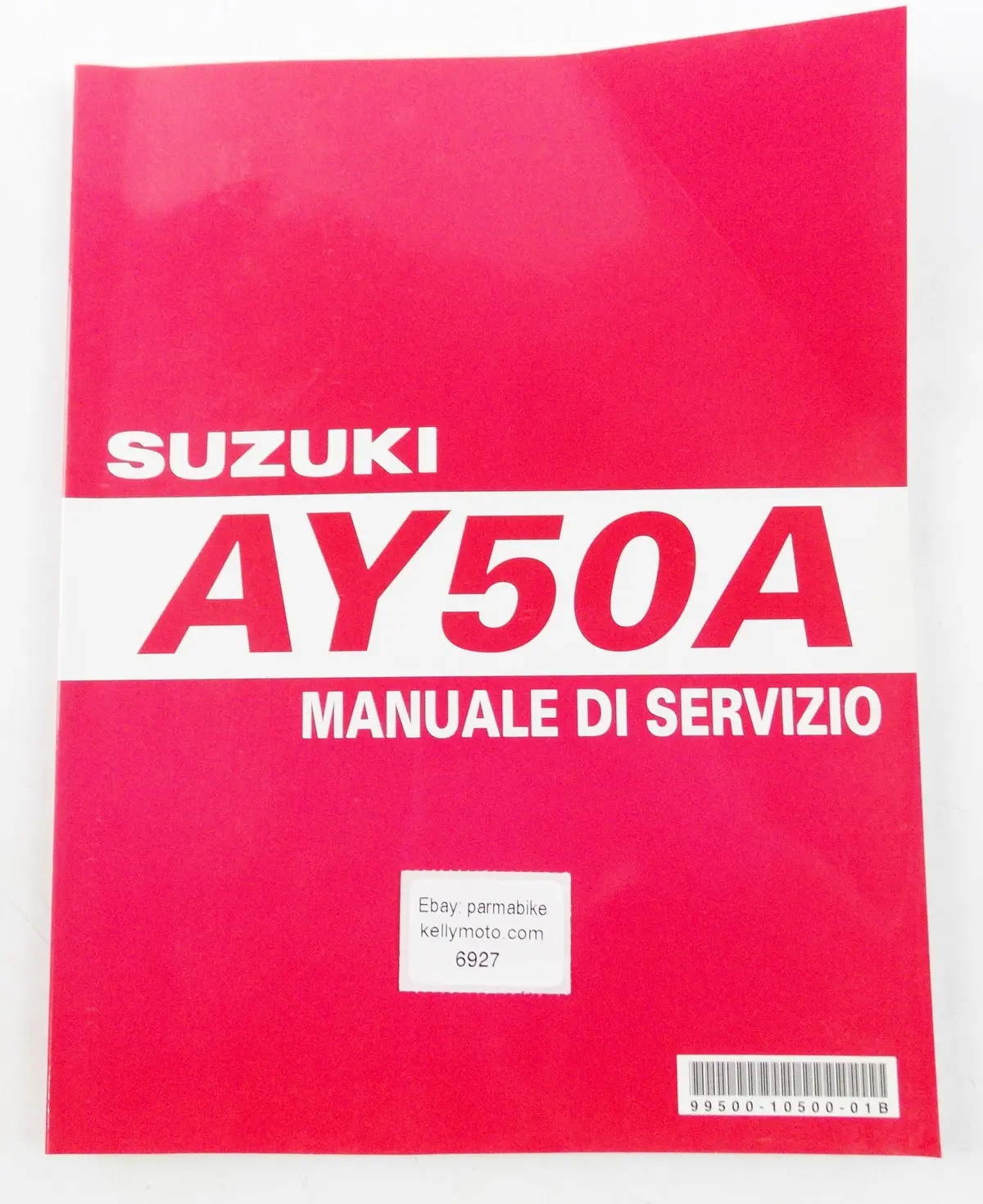 2004 Suzuki Ay50a Supplementary Service Manual Book Italian 99500-10500-01B 1