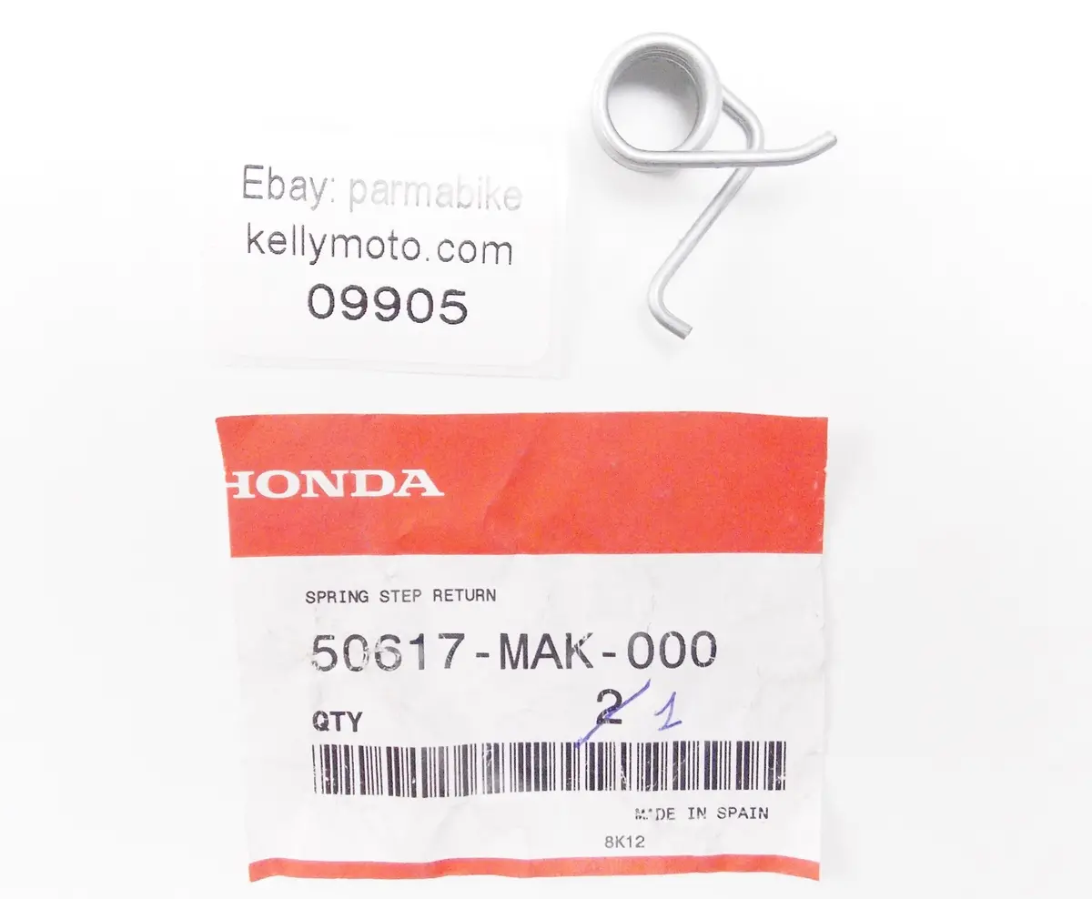 Nos Oem Honda Slr/Fx/Xl/Fmx Spring Return Foot Board 50617-Mak-000 1