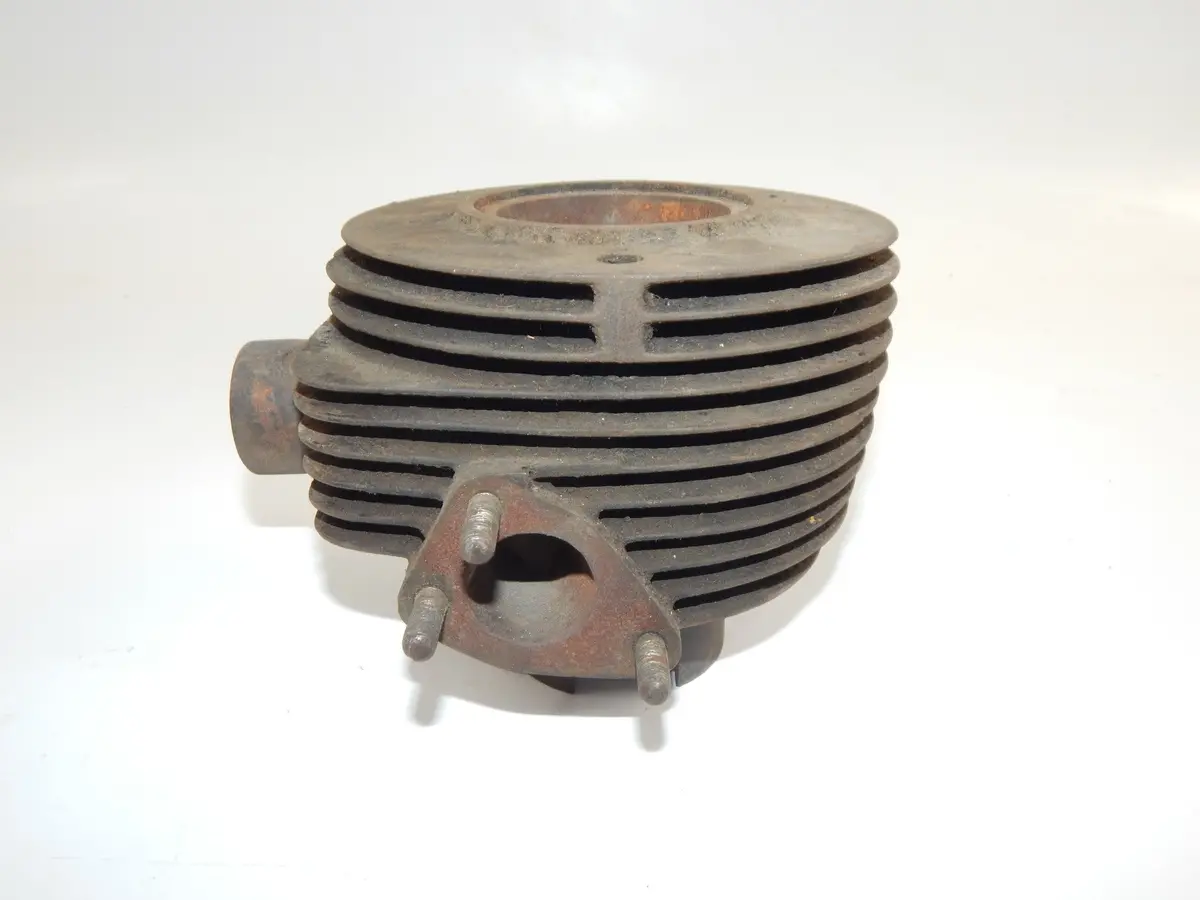 1950-60'S Vespa Motor Engine 125Cc Cylinder 58.80 Mm Vintage Scooter Italy 1