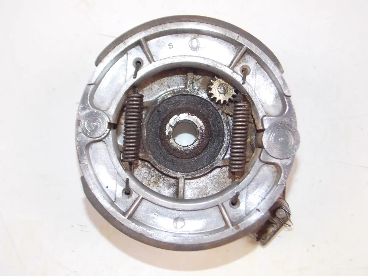 1953-1956 Mv Agusta Pullman 125 Front Wheel Hub Brake Plate Shoes 2