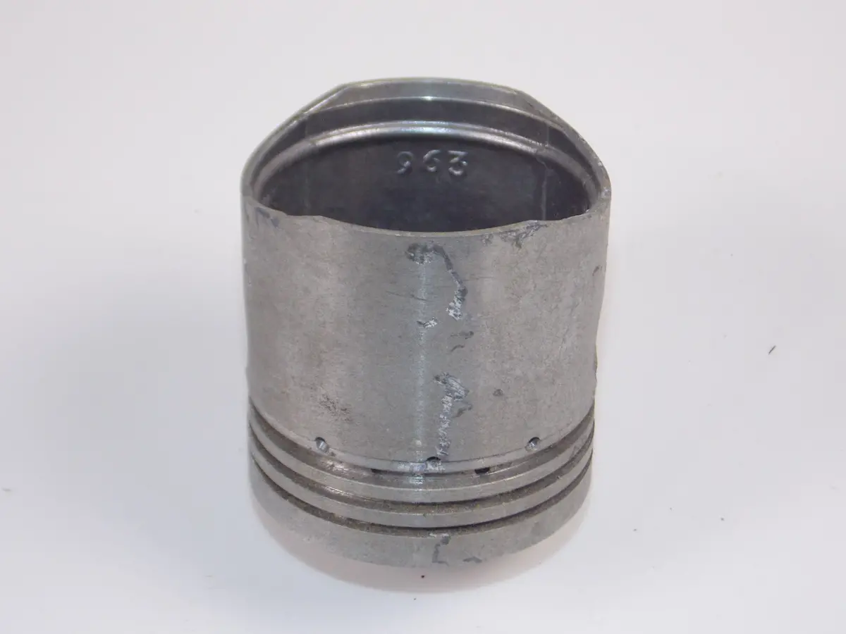 Nos Asso Werke 963 Beta 4T Piston 60.6Mm + 16Mm Pin + Rings Vintage 16251 2