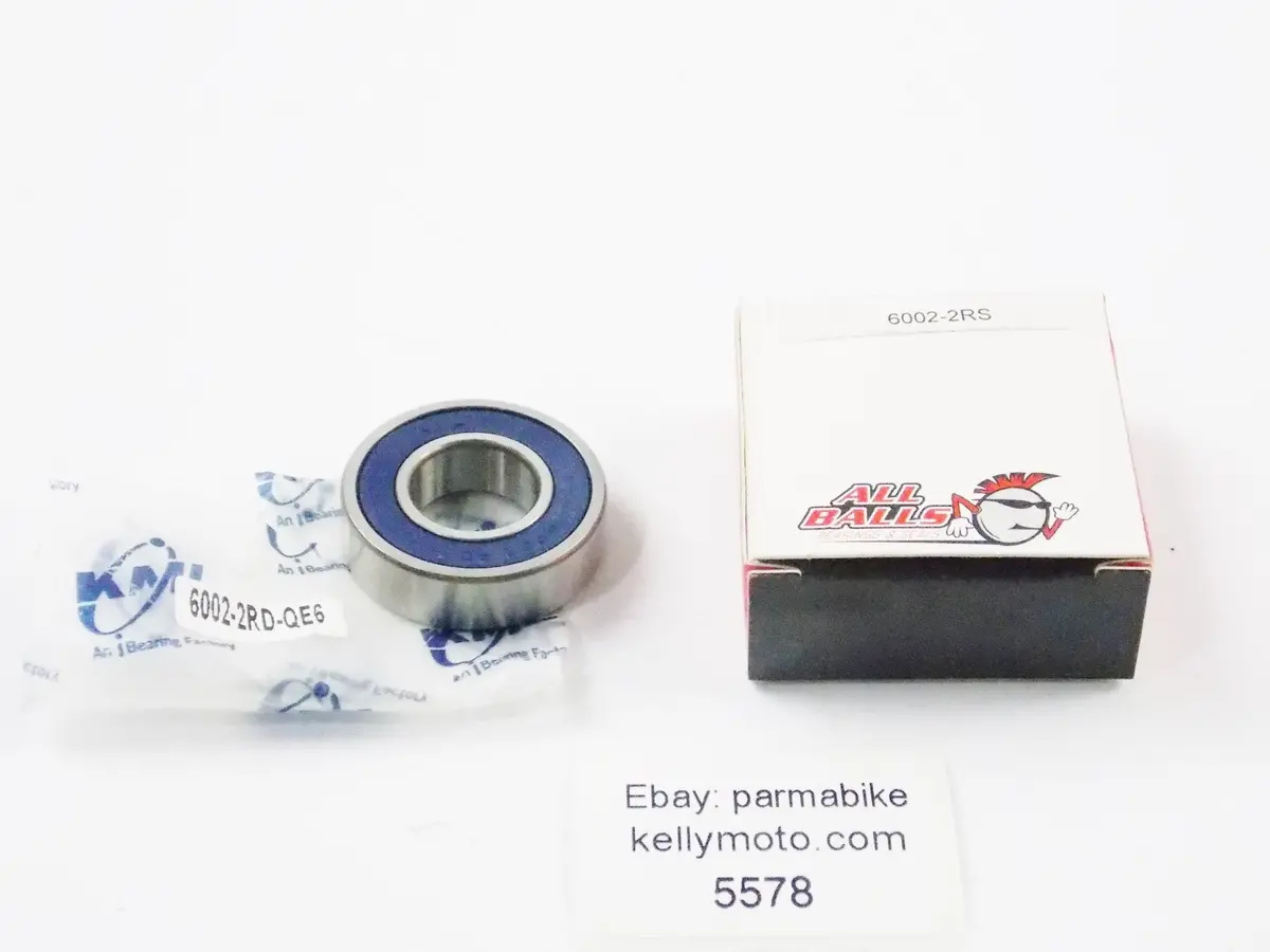 All Ball Bearing 15X32x9 Deep Groove Sealed Ball Bearing 6002-2Rs | 6002-2Rd-Qe6 1