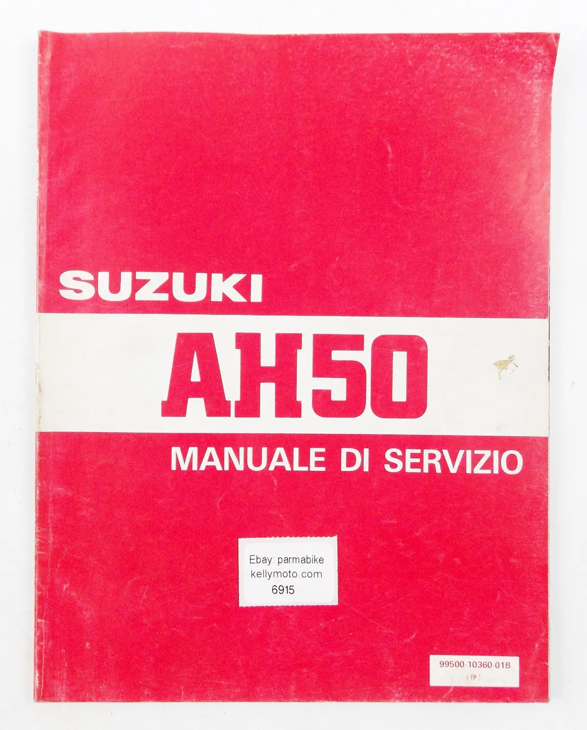 Suzuki Ah50 Service Manual Book English 99500-10360-01B 1