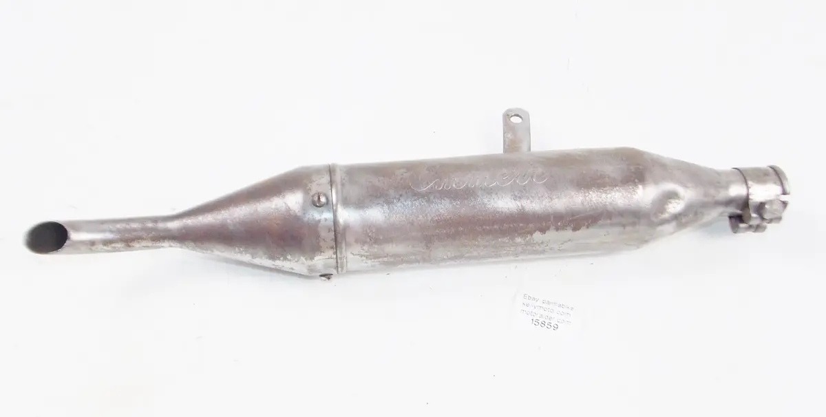 1953-1956 Mv Agusta Pulman 125Cc Right Side Exhaust Muffler Pipe Vintage Italy 1