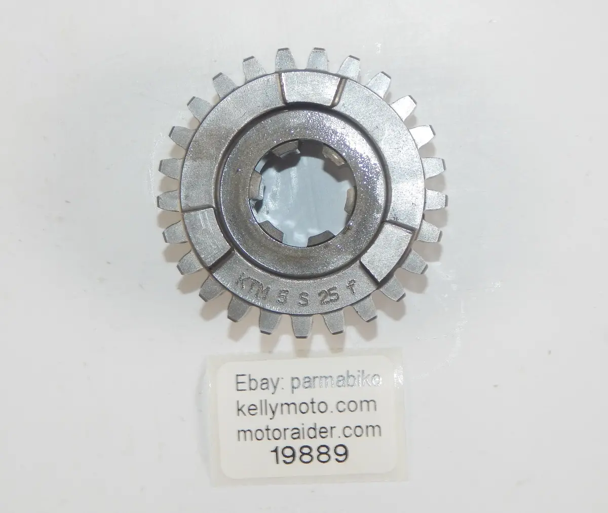 Oem Ktm 1999/04 125Sx(Eu)  2001 125Exc(Eu) 5Th Sliding Gear 25T. Stamped "5S25" 1