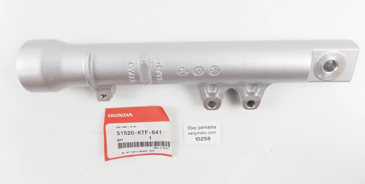 Nos Oem Honda 2010 Sh150 Lh Fork Lower Case Slider 51520-Ktf-641 | 51520Ktf641 1