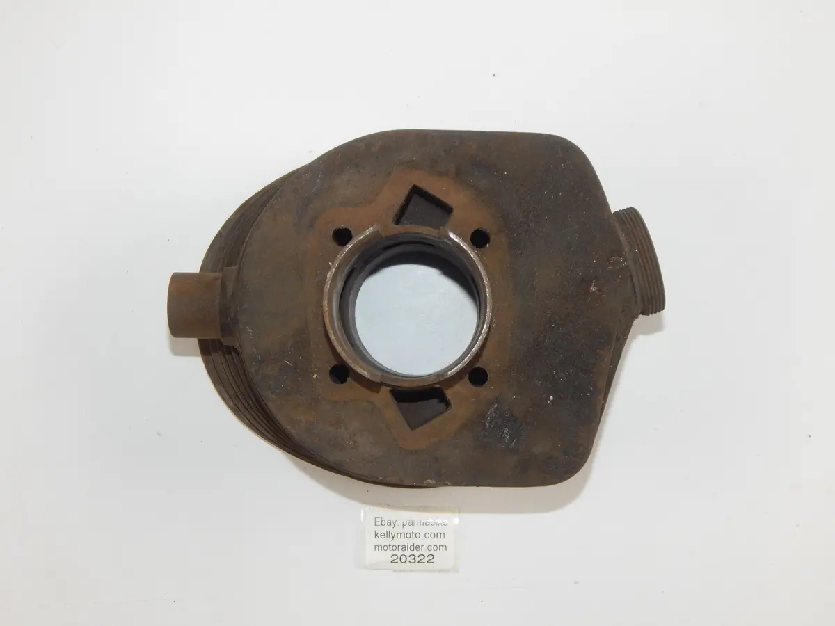 1950'S Mival 125Cc Cylinder Motor Engine Bore D=52.6 Mm Vintage Italy 1