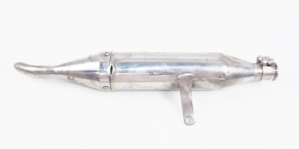 1953-1956 Mv Agusta Pulman 125Cc Right Side Exhaust Muffler Pipe Vintage Italy 2