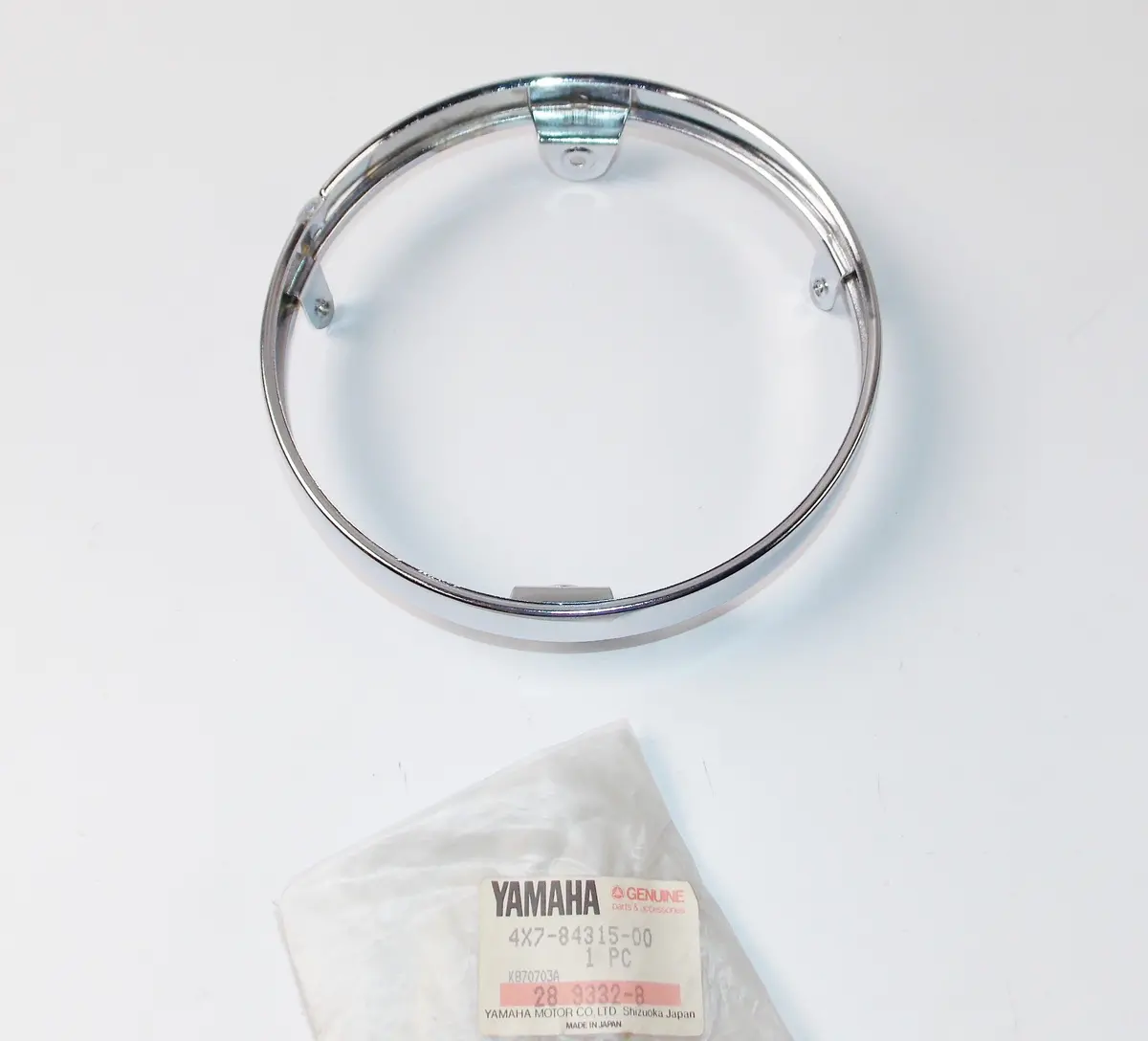 Nos Oem Yamaha 1981-1983 Virago 750/Xv920 Rim Headlight Od=7" 4X7-84315-00 1
