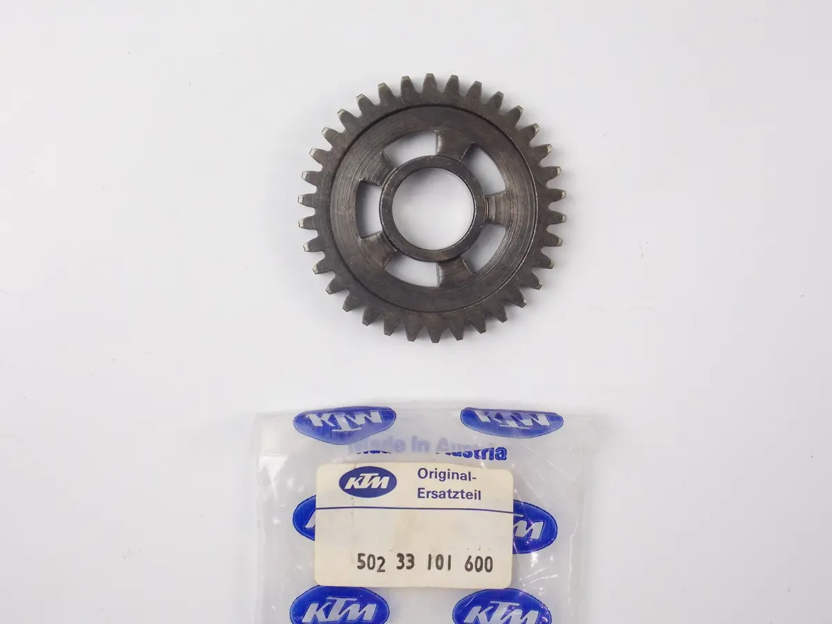 Nos Oem Ktm 95-97 125 Exc 1St Gear Countershaft 34T 50233101600 | 502.33.101.600 1
