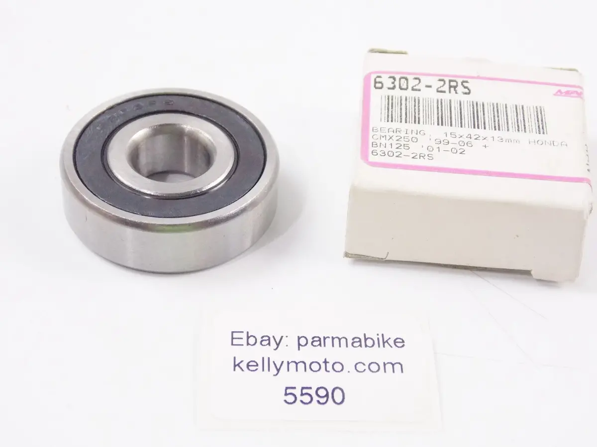Nos Marshall Honda 1999-2006 Cmx250 | 2001-2002 Bn125 Bearing 15X42x13 6302-2Rs 1